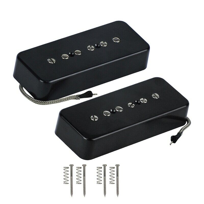 Set of Neck Bridge Soap Bar P90 Pickup Alnico 5 Electric Guitar Pickup Sing