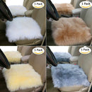 Luxury Faux Breathable Pelt Sheepskin Wool Car Seat Covers Chair Cushion Mat Pad
