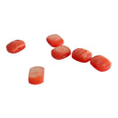 6 Orange Pearloid Acrylic Buttons for Guitar Tuner Machine Heads Tuning Keys
