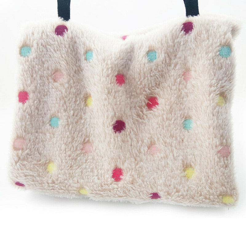 Winter Warm Bird Nest Triangle Parrot Hanging Cage Bed for Pet Hammock (S) A