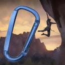 Carabiner Camping Equipment Alloy Aluminum Camp Mountaineering Hook Safety FT