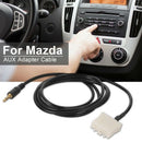 1X(Car Vehicle 3.5Mm Aux Audio Cd Interface Special Adapter Cable For Mazda