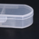 2x transparent medicine drug pill box makeup storage case container pill Case ES