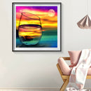 5D DIY Full Round Drill Diamond Painting Fantasy Cup Cross Stitch (jh390)