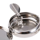 Portable Ashtray Car Cigarette Ashtray Stainless Steel Ashtray with Key ChaME