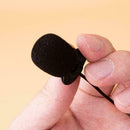 Clip On Lapel Microphone Hands Free Wired Condenser New Mic Lavalier Mini 3 Z9E6