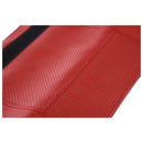 2Pcs PU Leather Car Seat Belt Shoulder pads Cover red