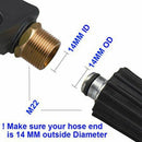 1L Car Wash Pressure Washer Jet Wash Quick Release Adjustable Snow Foam Lan