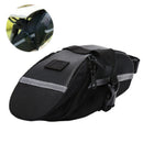 Reflective Bike Saddle Bag Cycling Seat Pouch Bicycle Tail Bags Rear Pannier_ES