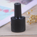 10ml Empty Nails Polish Bottle Black Glass With Agitator Mixing Ball Nail pol OZ