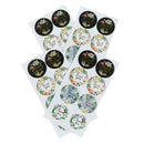 80 pcs/10 sheet Gift Sealing Stickers Thank you Design Party Gift Decor LabSEAU