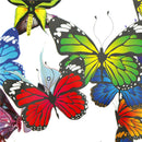 butterfly skulls heat transfer iron on patches badge cloth dress applique  OZ