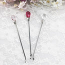 BestNail Art Spoon Nail Art Tool Glitter Crystal Powder Spoon Crystal Head  OZ