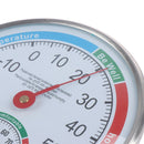 Round Household Analog Thermometer Hygrometer Humidity Monitor Meter Gauge FT