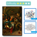 1000pcs Paper Puzzles Jigsaw Family Chatting Educational Kids Adults Toys