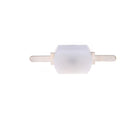 10Pc 1A 30V DC 250V On Off Push Button Switch for Mini Electric Torch White JR