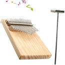 17 Keys Mbira Pocket Musical Instrument Finger Piano Kalimba Portable Thumb
