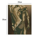 Lovers 5D Round Diamond Painting Embroidery DIY Cross Stitch Home Decor