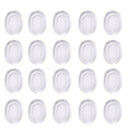 Drum Dampeners 20 Pieces Clear Damper Gel Pads Non-Toxic Soft Drum Damper T