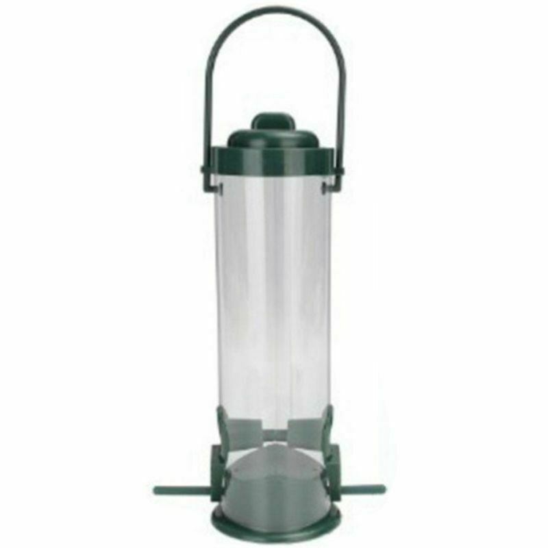 New Plastic Comfort Bird Pet Feeder Waterer Garden Hanging Suction Cup Auto