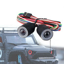 LED Lights Headlight for 1/10 RC Rock Crawler Axial SCX10 D90 Body Shell,Bl