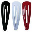 100 Pack Solid Candy Color 2 Inch Barrettes for Women Snap Hair Clips