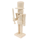 Wooden Walnut Soldier Merry Christmas Decor for Home Xmas Gift for Kids   OZ