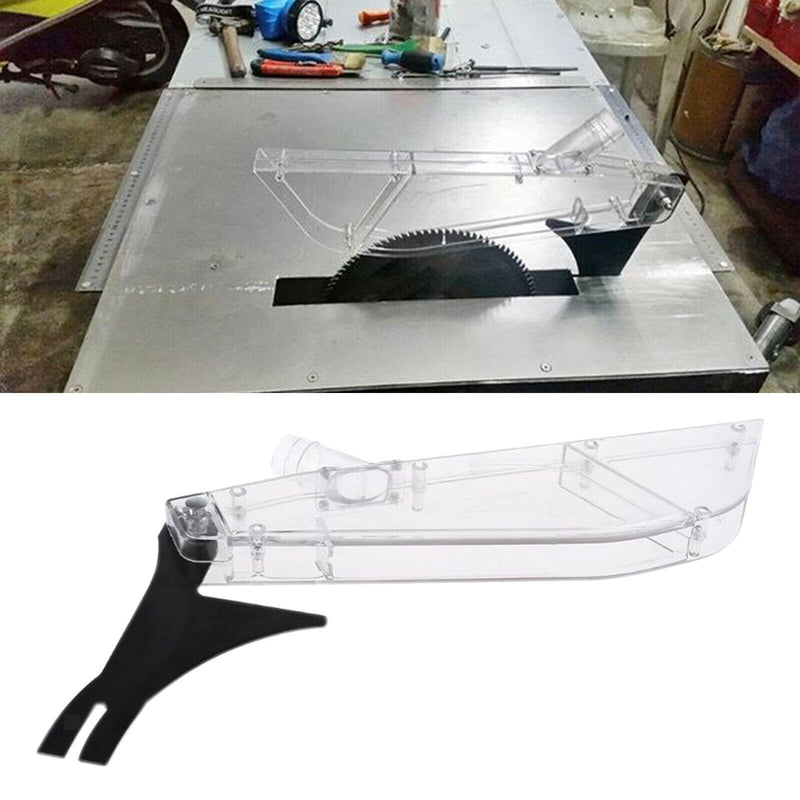 Clear Plastic Protective Table Saw Cover Guard Security Shell for 7-12" Saw