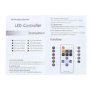 5-24V 11Key RF Remote Controll Mini Dimmer for Single Color LED Strip Light