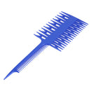Salon Professional Fish Bone Shape Comb Hair Dyeing Sectioning Highlighting