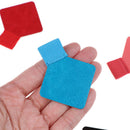 Self-adhesive Leather Pen Clip for Notebooks Journals Clipboards Pen Hold%!