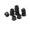 10x 17*10mm Round Cabinet Black Rubber Instrument Case Feet Foot Circular JR