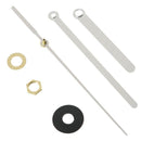 Clock Movement Mechanism with White Hour Minute Red Second Hand DIY Tools Kit M7