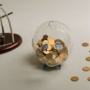 Pig Piggy Bank Money Boxes Coin Saving Box Cute Transparent Glass Souvenir