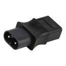 IEC320 Male C8 To Female C9  Power Extension Adapter 6A  250V