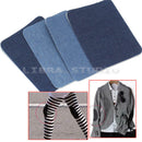 4x Denim Jeans Patches 2 Colors for Shirt Sweater Elbow Knee Repairing Sewing