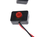2PCS DC 12V 2A Adhesive Base Push Button Action Wired Switch for  JR