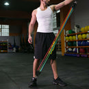 11 pcs Fitness Resistance Bands Set Pull Rope Set for Fitness Strength Tr UUM