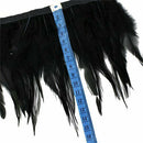 Black Feather Neck Collar Wrap Party Evening Dress Up N2E3