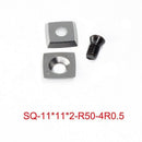 3Pcs Tungsten Carbide Cutters Inserts Set For Wood Lathe Turning Tools(Incl Y4W9