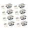 8 Pieces Push Button Cupboard Catch Lock Latch for Motorhome RV Boat New