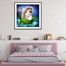 5D DIY Full Drill Diamond Painting Hedgehog Cross Stitch Mosaic Craft Kit