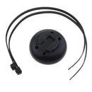 Motorcycle Bike Dial Clock Watch Thermometer Hygrometer Hygrometer - Black