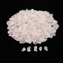 100g Pink Natural Quartz Crystal Stone Small Mineral Garden Decoration Craft