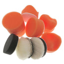 9pcs 2" Auto Car Polish Wax Foam Sponge Pad Polisher Buffer Pad Kit Set