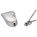 Cremation Jewellery Stainless Steel "Forever In My Heart Brother" Heart Urn