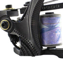 Professional Steel Tattoo Machine 10 Wrap Coil Liner Shader Equipment Kit