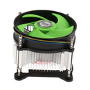 4 Pin CPU Cooler Fans Case Quiet Heatsinks for Computer PC 90x90mm Green