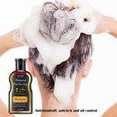 200ml Natural Darkening Shampoo Moisturizes Repairs Hair For Men Women B2H6