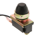 Momentary ON/OFF Horn Push Button Switch Waterproof Trumpet Push Switch